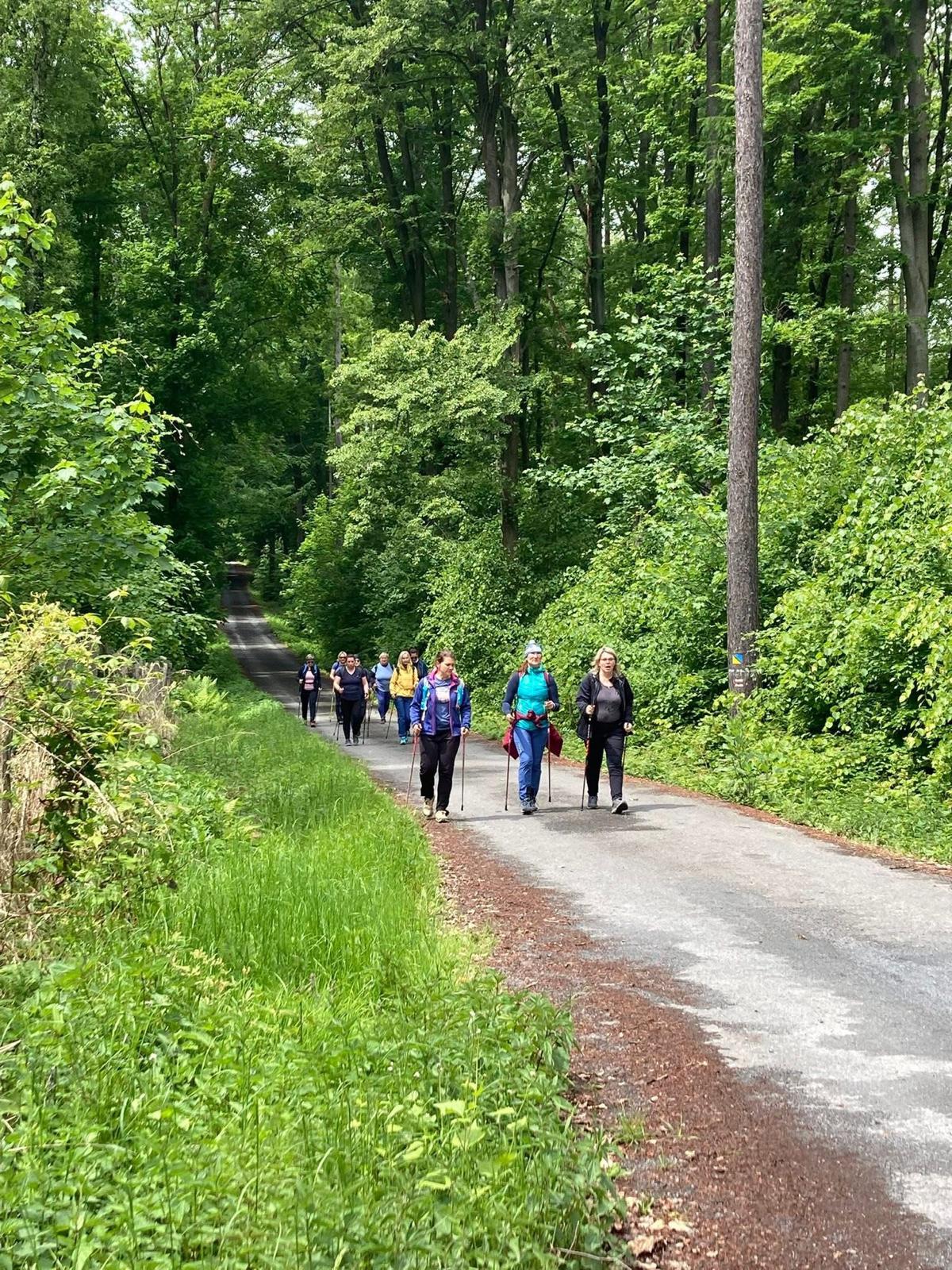 Nordic Walking v Krnově a Teplicích